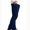 Maiyifu-GJ Men's Cotton Hiking Pants Lightweight Elastic Waist Cargo Pants Casual Athletic Joggers Sweatpants with Pockets (Blue,5X-Large) view 2