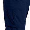 Maiyifu-GJ Men's Cotton Hiking Pants Lightweight Elastic Waist Cargo Pants Casual Athletic Joggers Sweatpants with Pockets (Blue,5X-Large) view 4