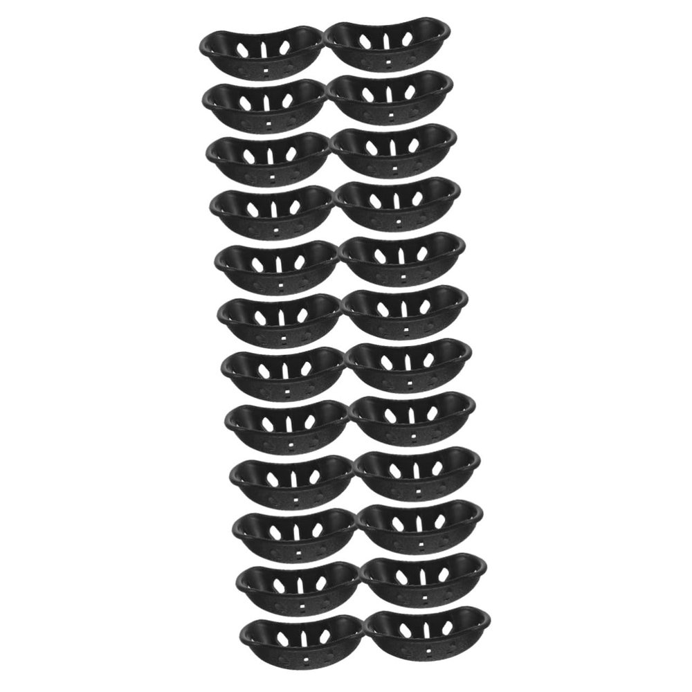 NineFit Basics 24pcs Hard Hat Chin Pad Hockey Helmet Chin Pad Wear-Resistant Easy Install Worker Use Safety Construction