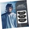 NineFit Basics 24pcs Hard Hat Chin Pad Hockey Helmet Chin Pad Wear-Resistant Easy Install Worker Use Safety Construction view 2