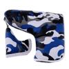 Aymzbd Golf Putter Blade Cover Waterproof PU Head Protection Gear, Blue view 3