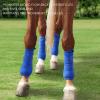 Horse Sport Medicine Front Shock-Absorbing Boots, All-Round Lower Limb Protection and Support Sport Boots, Athletic Boots for Endurance Training and Performance, 98.4 x 4.7in view 4