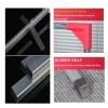 YLQFGUVWK Table Tennis Baffles, Game Surrounding Obstacle Blocks Around The Court, Portable Temporary Partition Screens Suitable for Schools and Stadiums (Size : 140x75CM-1PCS) view 4
