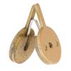 1 Pairs Scooter Brake Pads for 10in Electric Scooters, Metal Round Stop Pad High Braking Force Low Noise Scooter Disc Brake Pads for KUGOO M4 10 Inch Electric Scooters view 1