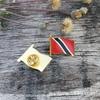 Fashion Qatar Flag Pin Brooch Novelty Badge Business Meeting Gift Brooch Qatar National Emblem Territory Enamel Craft Flag For Women And Men Patriot Clothing Bag Accessories,Flag,As Shown view 2