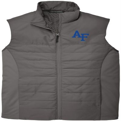 J2 Sport U.S. Air Force Academy Puffy Vest Apparel Jacket With Zipper