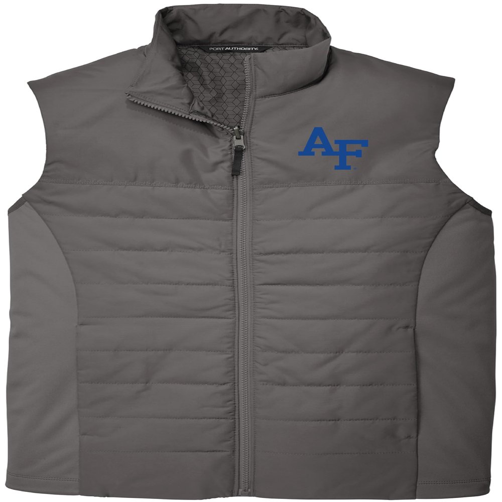 J2 Sport U.S. Air Force Academy Puffy Vest Apparel Jacket With Zipper