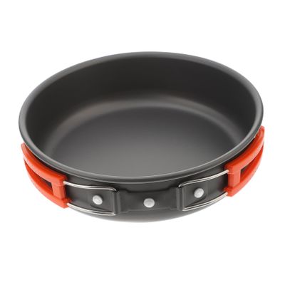 POPETPOP Cooking Pot Non-stick Camping Cookware Outdoor Portable Frying Pan for Camping