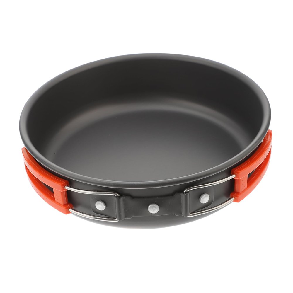 POPETPOP Cooking Pot Non-stick Camping Cookware Outdoor Portable Frying Pan for Camping