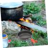 POPETPOP Cooking Pot Non-stick Camping Cookware Outdoor Portable Frying Pan for Camping view 2