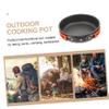 POPETPOP Cooking Pot Non-stick Camping Cookware Outdoor Portable Frying Pan for Camping view 4