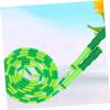 Outanaya 2pcs Jump Rope for Boy Girl and Adults Lightweight Skipping Ropes Green and Purple for Fitness Training and Exercise view 3