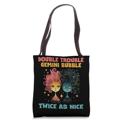 GEMINI ESSENCE UNPREDICTABLY PREDICTABLE Tote Bag