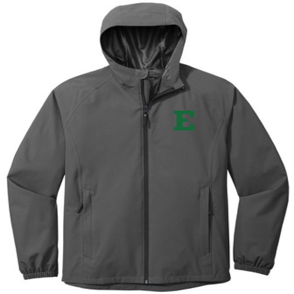 J2 Sport Eastern Michigan University Waterproof Rain Jacket Apparel Long Sleeve Coat