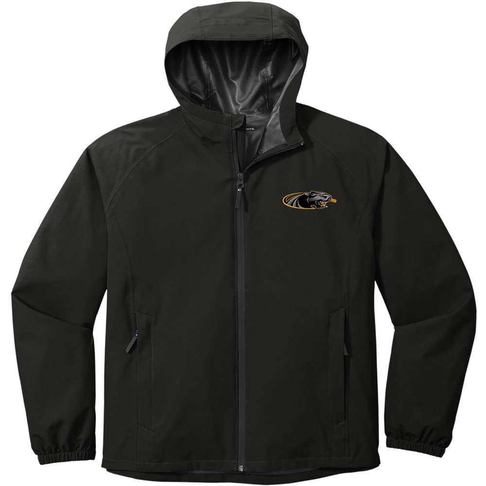 J2 Sport Wisconsin Milwaukee - University of Waterproof Rain Jacket Apparel Long Sleeve Coat
