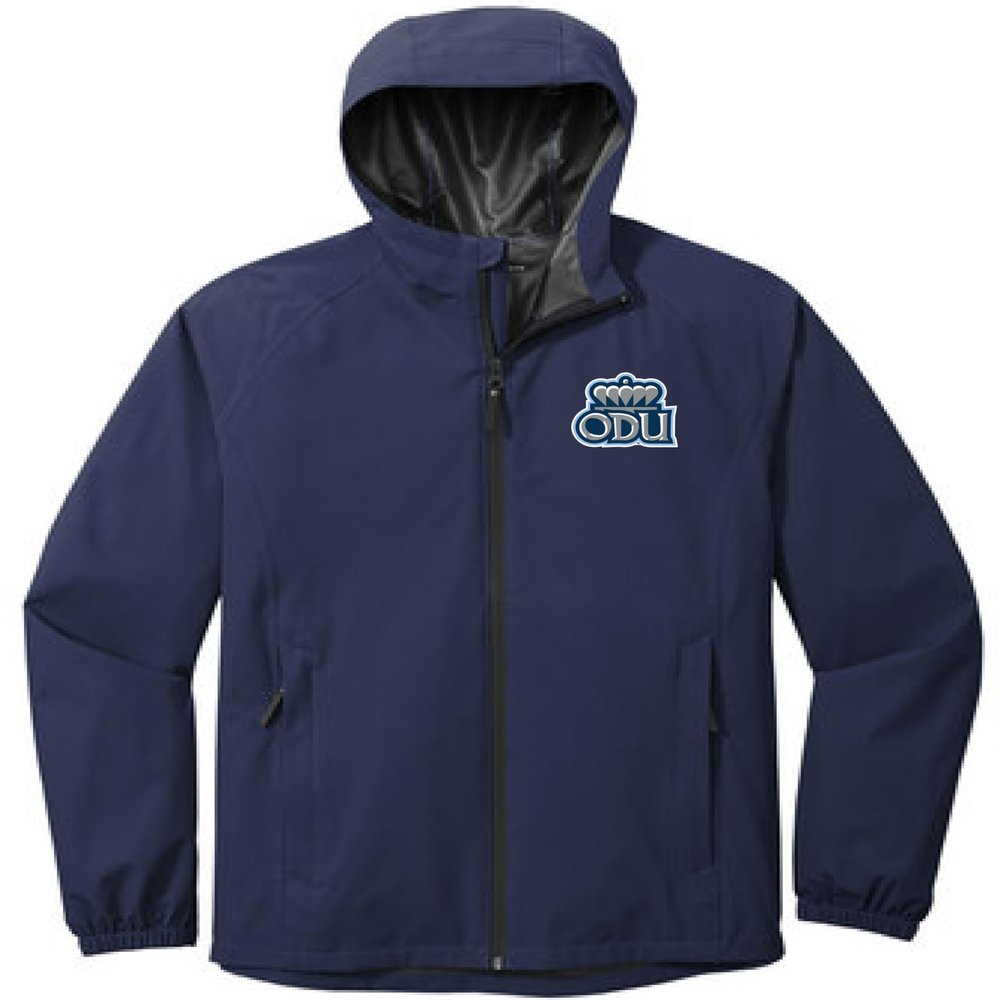 J2 Sport Old Dominion University Waterproof Rain Jacket Apparel Long Sleeve Coat