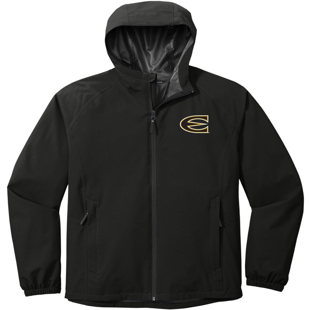 J2 Sport Emporia State University Waterproof Rain Jacket Apparel Long Sleeve Coat