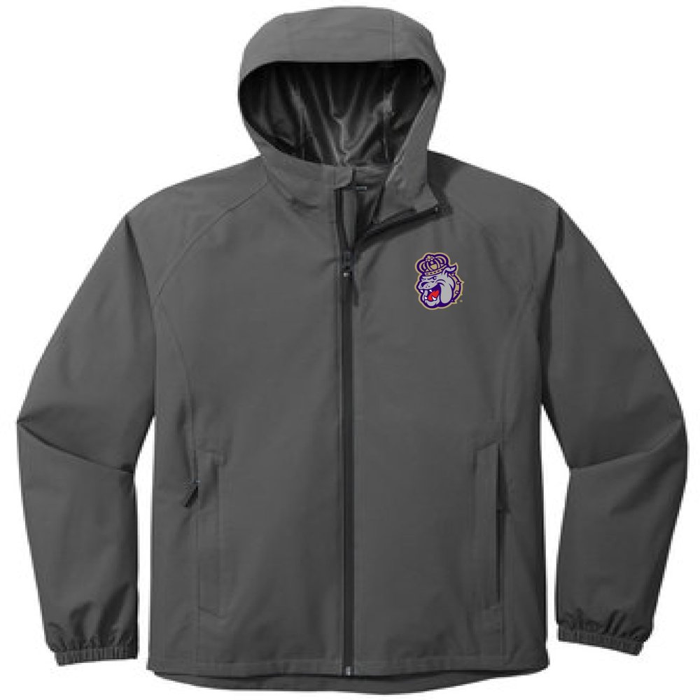 J2 Sport James Madison University Foundation Waterproof Rain Jacket Apparel Long Sleeve Coat