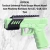 Gotical Tactical Universal Pistol Scope Mount Aluminum Rail Base for G17/G18/G19 Type (Scope Rail Base & R/G Reflex Sight) view 2