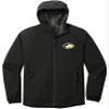 J2 Sport Michigan Technological University Waterproof Rain Jacket Apparel Long Sleeve Coat view 1