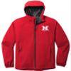 J2 Sport Miami University Waterproof Rain Jacket Apparel Long Sleeve Coat view 1