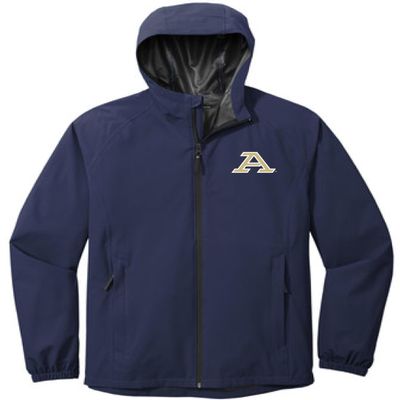 J2 Sport Akron, The University of Waterproof Rain Jacket Apparel Long Sleeve Coat