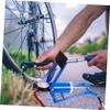 POPETPOP High-Pressure Floor Pump for Bikes Cars and Balls Portable Foot Pump with Durable Design and Pressure Gauge Red view 2