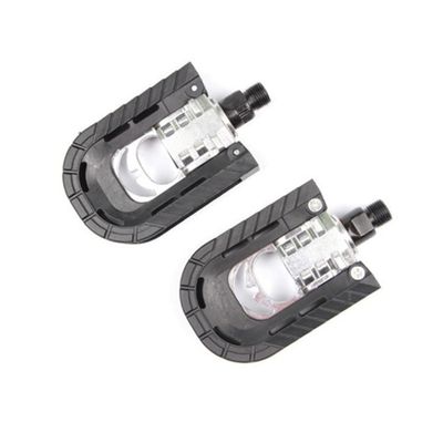 POPETPOP 2pcs Folding Aluminum Alloy Mountain Bike Pedals Platform Flat Pedals for Comfortable Riding and Efficient Performance