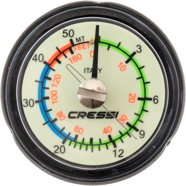 Cressi Depth Gauge Module Global Fluo