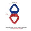 Lyra Hoop Aerial Yoga Ring Hanging Yoga Hoop for Acrobatic Gymnastics Dance Performance, Customizable Circus Aerial Equipment, Indoor Outdoor Yoga Swing for Professionals Beginners ( Size : Swivel Rin view 2