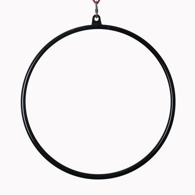 Lyra Hoop Aerial Yoga Ring 80 90 100cm Aerial Yoga Hoop, Aerial Ring Set for Acrobatic Gymnastics Dance Performance, Adult Women Men Yoga Swing for Splits Improve Flexibility ( Size : Dia 95cm/37.4in/
