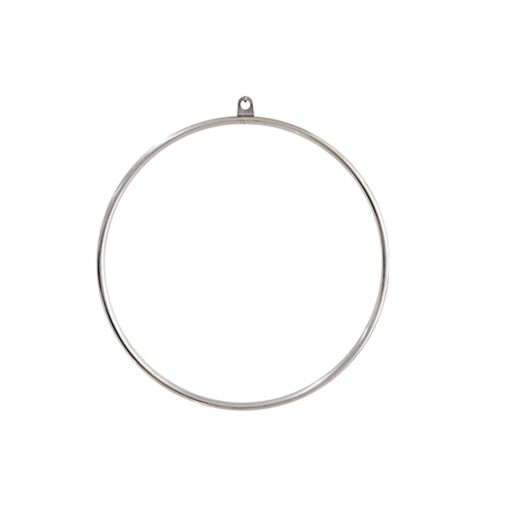 Lyra Hoop Aerial Yoga Ring Hanging Yoga Hoop for Acrobatic Gymnastics Dance Performance, Customizable Circus Aerial Equipment, Indoor Outdoor Yoga Swing for Professionals Beginners ( Size : Dia 85cm/3