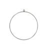 Lyra Hoop Aerial Yoga Ring Hanging Yoga Hoop for Acrobatic Gymnastics Dance Performance, Customizable Circus Aerial Equipment, Indoor Outdoor Yoga Swing for Professionals Beginners ( Size : Dia 85cm/3 view 1