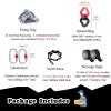Lyra Hoop Aerial Yoga Ring 32mm Aerial Yoga Hoop with Ceiling Anchor & Non-slip Tape, 80 90 100cm Circus Aerial Equipment Large Hoop for Fitness Dance, 360 Swivel Yoga Power Ring ( Size : Dia 80cm/31 view 3