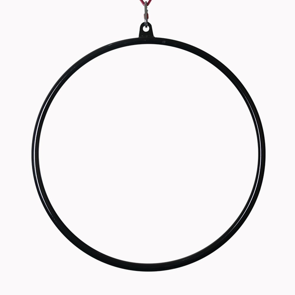 Lyra Hoop Aerial Yoga Ring 80 90 100cm Aerial Yoga Hoop, Aerial Ring Set for Acrobatic Gymnastics Dance Performance, Adult Women Men Yoga Swing for Splits Improve Flexibility ( Size : Dia 85cm/33.5in/