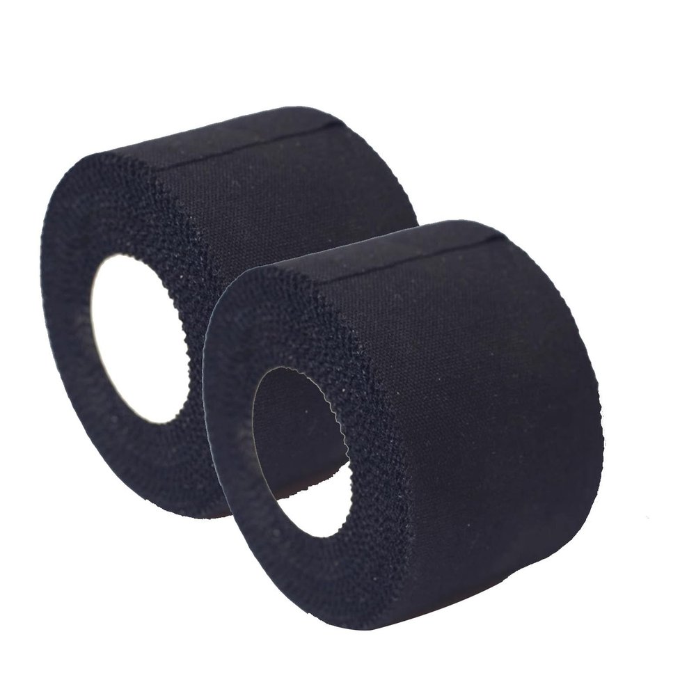 ARTSZY Chirp Wheel Yoga Back Wheel Lightweight Women Aerial Hoop with Non-Slip Tape, Hanging Dancing Studio Yoga Power Ring for Acrobatic Gymnastics Weight Loss Training(Black Non-Slip Tape)
