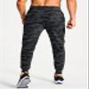 MUZEGE Men's Athletic Joggers Stretch Sweatpants with Zipper Pockets Lightweight Running Workout Gym Track Golf Jogging Training Sweat Pants for Men(Black Camo,S) view 2