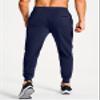 MUZEGE Men's Athletic Joggers Stretch Sweatpants with Zipper Pockets Lightweight Running Workout Gym Track Golf Jogging Training Sweat Pants for Men(Dark Blue,3XL) view 2
