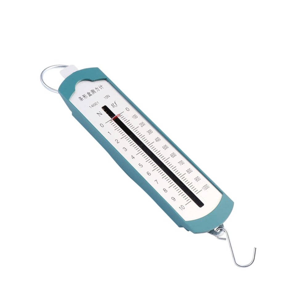 CHILDWEET Portable High Precision Spring Dynamometer for Physics Experiments Safe Push Pull Gauge with Calibration for Classroom and Home Use