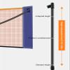 ZOLUR Portable Badminton Net with StandLightweight Tennis Pickleball Net 10/14/17/20ft, for Indoor Outdoor Sports (Size : 4.1m/14ft) view 4
