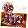BESPORTBLE 3pcs Cheerleading Pompoms Aerobics Flower Ball Pom Poms for Cheerleading Portable Props view 3