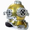 NineFit Basics US Navy Mark V Boston Deep Sea Scuba Antique Divers Helmet Marine Diving Helmet, As Shown in image view 1