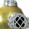 NineFit Basics US Navy Mark V Boston Deep Sea Scuba Antique Divers Helmet Marine Diving Helmet, As Shown in image view 2
