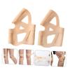 FOMIYES 2pairs Silicone Knee Braces for Sports Ultra-thin Knee Wraps for Running Basketball Cycling High Elasticity Comfortable Fit view 4