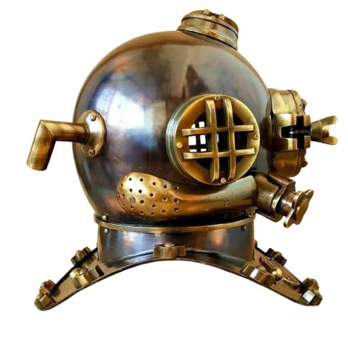 Antique Diving Helmet U.S Navy Mark V Scuba Deep SCA Antique Divers Helmet gitf