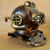 Antique Diving Helmet U.S Navy Mark V Scuba Deep SCA Antique Divers Helmet gitf view 4