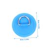 BESPORTBLE Kayak D-Ring Patch Set 4-Layer PVC Inflatable Boat D-Ring Buckle Sturdy Shocks Cord Hooks for Deck Anchor for Paddle Board and Canoe view 3