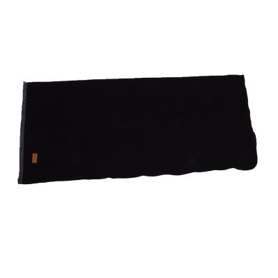 KJAOYU Fleece Sleeping Bag Liner Sleeping Bag Liner Super Thick Fleece Soft Sleeping Bag Liner Blanket for Camping Travel Backpacking (Black)