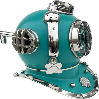 Antique 18" Diving Helmet US Navy Mark V Scuba Divers Helmet Replica