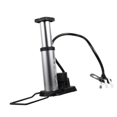 BESPORTBLE Compact Foot Pump Pressure Gauge Purpose for Bicycles Electric Bikes Motorcycles Balls Aluminum Alloy Construction